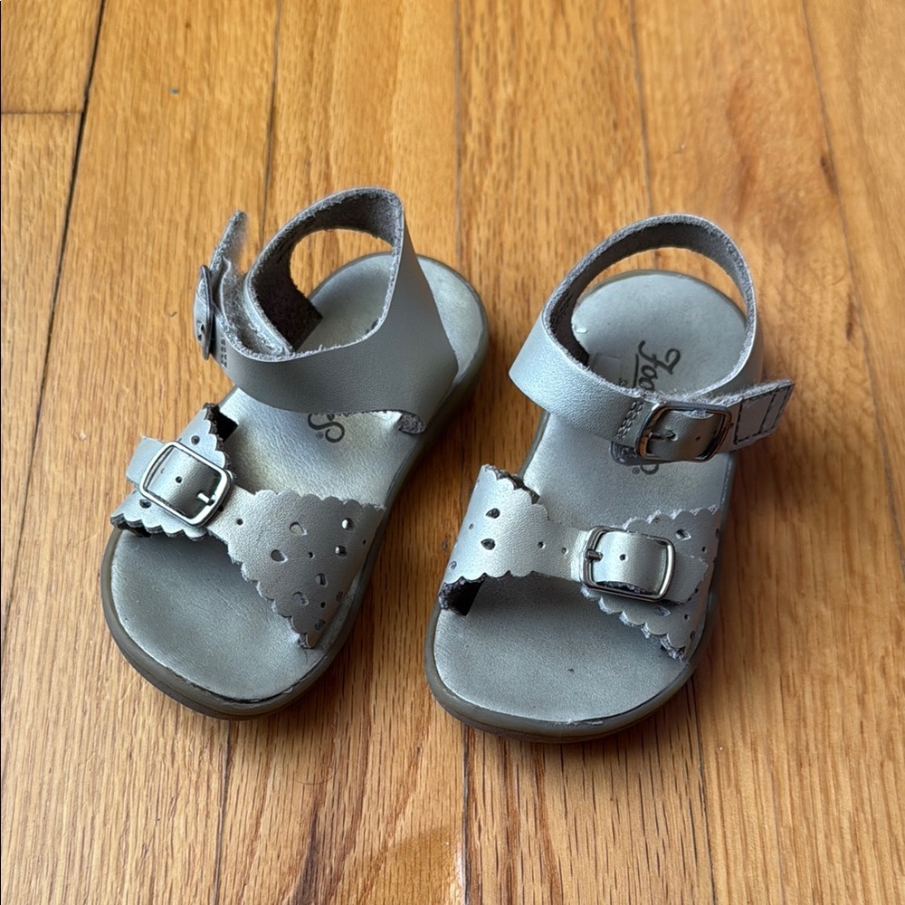 Footmates Gray Kids Sandals